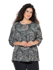 Ulla Popken Туника оливково-серого цвета