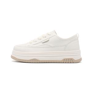 Mulinsen Низкие женские кроссовки белого цвета