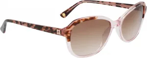 Женские солнцезащитные очки Anne Klein Ak7078 овальной формы, Blush Crystal