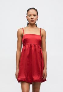 Платье GAP EMPIRE BUBBLE MINI DRESS, Sled/Red