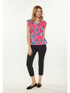 Женская блузка разноцветного розового цвета Usha