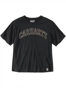 CARHARTT Футболка с графическим принтом черного цвета