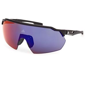 Велосипедные очки Adidas Eyewear SP0093 Mirror Cat. 3 + Spare Lens Cat. 1, цвет Matte Black