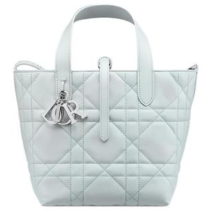 DIOR Маленькая женская сумка toujours из телячьей кожи blue