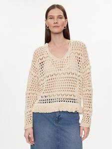 Свитер обычного кроя Kontatto, бежевый