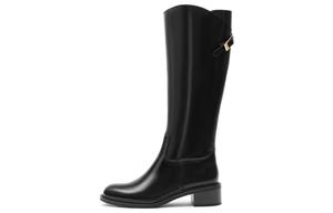 Женские ботинки Knight Melody высотой до колена 4,5 см Staccato, kсиний черный