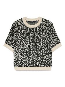 Свитер бежево-черного цвета Vero Moda