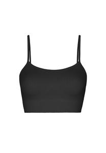 Бюстгальтер SNOCKS Gerippter Sport BH 1 Stück, черный