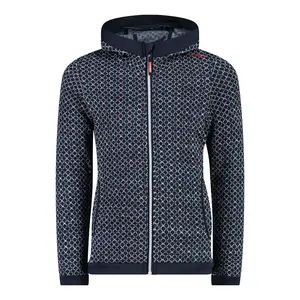 Флис CMP Fix Hood 32H1255 hoodie, синий