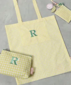 Сумка-шоппер с вышитой инициалом Studio Clip, цвет R04