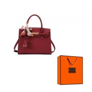 PAYOT Сумка из микрофибровой искусственной кожи женская бордовая, Burgundy