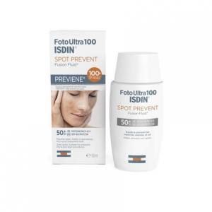 FotoUlta100 ISDIN Spot Prevent SPF50+ Fusion Fluid Высокая защита 50 мл