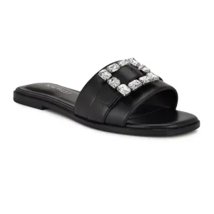 Женские плоские сандалии Goleia Nine West, черный