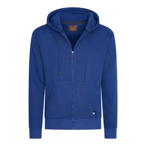 Худи из флиса с капюшоном на молнии Cappuccino Italia, синий