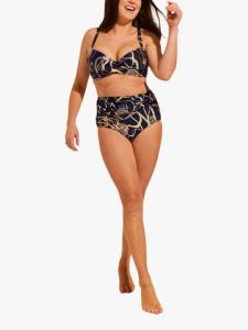 Бюстгальтер бикини Laguna Foil с косточками Seaspray, Dark Blue