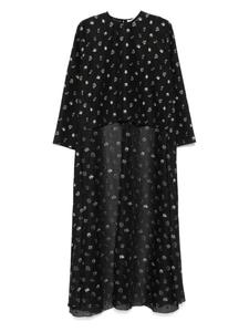 RACIL платье с цветочным принтом, черный