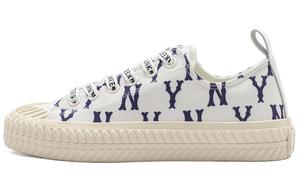 Кеды MLB Playball Canvas Shoes Unisex Low-Top Ivory White