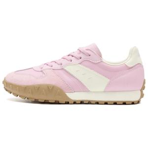 QIAODAN Нескользящие, дышащие, легкие, низкие повседневные туфли, женские, сахарно-розовые