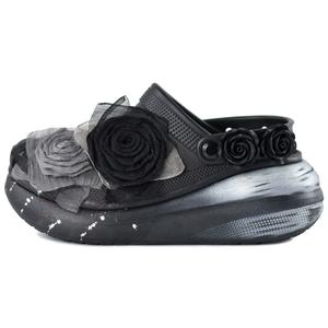 Crocs Классические сабо NR Clogs унисекс, черные, серебристые