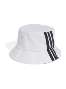 Спортивная шапка ADIDAS PERFORMANCE 3-Stripes Bucket, белый