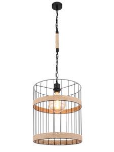 Подвесной светильник HALIA черного цвета Globo lighting