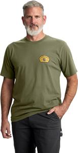 Мужская футболка Carhartt 106769 свободного кроя с короткими рукавами и принтом 1889 года, Select Color