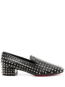 Christian Louboutin мокасины Spikeasy 30 мм, черный