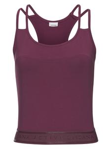 Топ LASCANA ACTIVE, цвет dunkelrosa