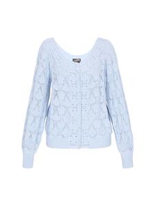 DreiMaster Женский кардиган светло-голубого цвета