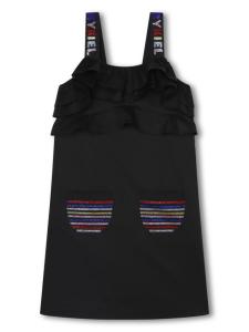 Sonia Rykiel платье со стразами, черный