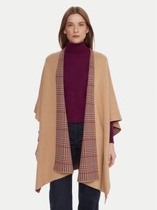 Пончо regular fit 112HEU01N United Colors Of Benetton, бежевый