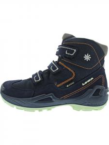 LOWA Ботинки Milo GTX Mid синего цвета