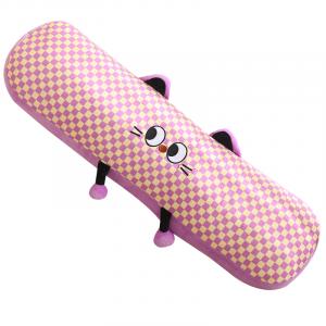 Мягкая дофаминовая длинная полосатая плюшевая игрушка кукла плюшевая кукла 90см/120см высота MERCONSER, фиолетовый