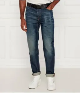 Джинсы Броди tapered fit Hugo Blue, темно-синий