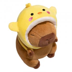 Плюшевая игрушка капибара высота 22см/28см/38см MLING