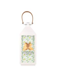 Mr. & Mrs. Panda Фонарь с изображением ежика, держащегося за руки, и надписью, выполнен в прозрачном корпусе