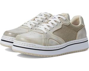 Алегрия Алистер Кроссовки женские кремовые кожаные платформенные спортивные Alegria