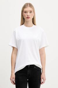 Хлопковая футболка Hugo, белый