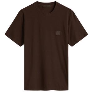 Футболка с нашивкой-логотипом Ghost Stone Island, темно-коричневый