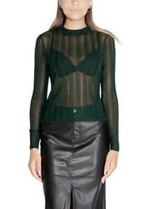 Кофта VILA полупрозрачная, зеленый