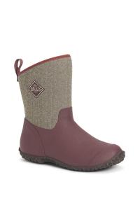 Женские резиновые сапоги Muck Boots Muckster II Mid короткие с логотипом, коричневый