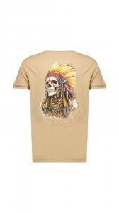 Рубашка Deeluxe Boho, коричневый/капучино