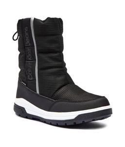 Ботинки детские Calvin Klein Jeans зимние дутые, черный