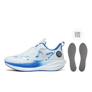 Амортизирующие устойчивые к истиранию нескользящие кроссовки Low top Unisex Blue And White Porcelain GAISIDULANTE, синий and белый Porcelain[Comes with Full-Length Carbon Plate]