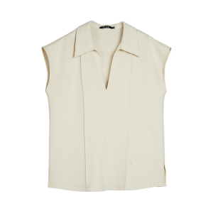 Футболка женская V-образный вырез ELLE, светло-хаки