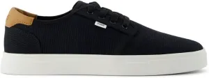 Мужские кеды TOMS Carlo 2.0 на шнуровке - черные, черный