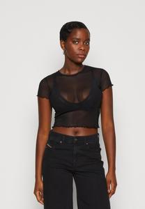 Футболка с принтом Even&Odd, черный