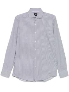 BOSS рубашка в полоску, черный