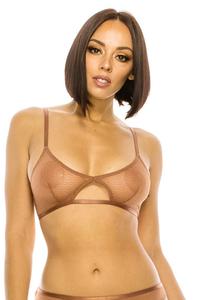 Женский кружевной бюстгальтер-бралетт с треугольными чашечками TRUEDAMES, Rosette