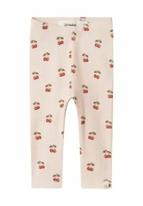 Леггинсы брюки с принтом Lil' Atelier, Silver Peony